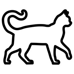 Cat Line Art