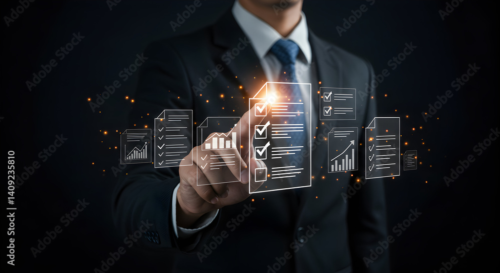 Poster project management workflow