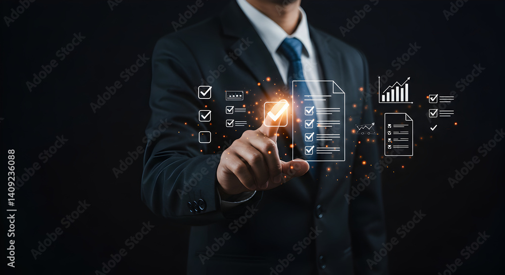 Poster project management workflow