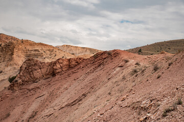 mountain landscape in the desert