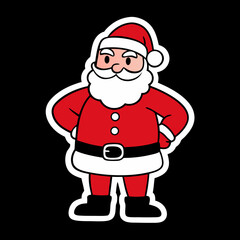 santa claus vector illustration