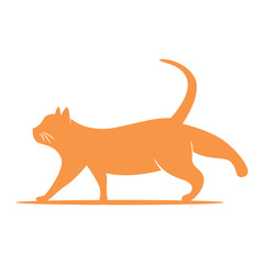 Cat logo icon design