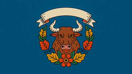 Cartoon vector illustration design features a winged angel with a hat near the moon, showcasing art and fun