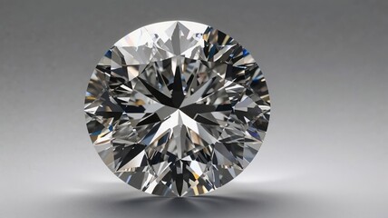 diamond on white background