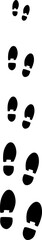 Footprint Shoes Silhouette