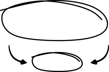 Hand Drawn Infographic Shape