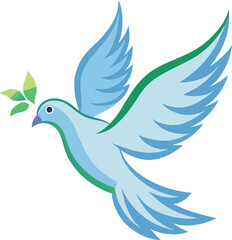 Obraz premium Dove flying (peace bird)