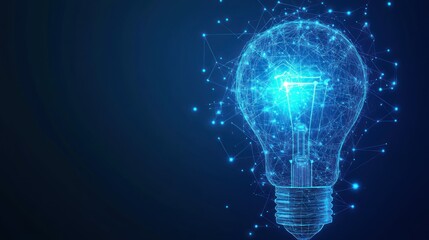 Innovative lightbulb design symbolizes technological progress and creative ideas