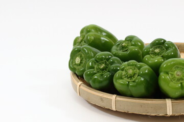 シャキッとした食感、ピーマン