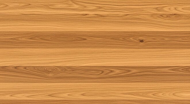 Ash Wood in a Seamless Horizontal Plank Layout, Showing Flowing Grain, Smooth Edges, 