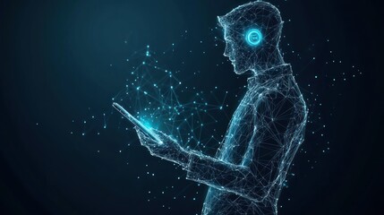 Digital avatar interacting with immersive data via augmented reality interface