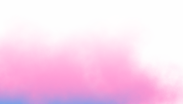 Pink abstract fog. Pink and blue cloudiness, mist or smog moves on transparent background. Beautiful swirling pastel noise smoke.
