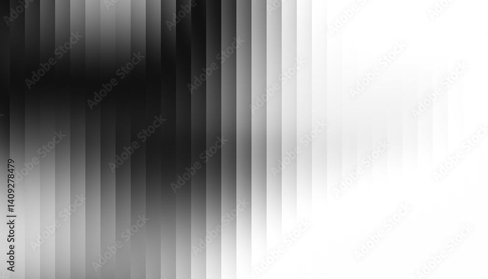 Poster fractal glass gradient texture. reed vertical lines patterned glass, overlay with transparent backgr