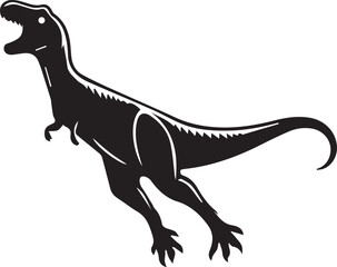 A Dinosaur Vector Art Illustration EPS File
