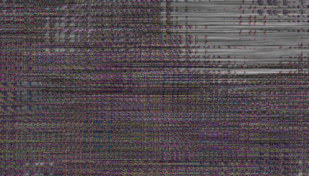 Glitch noise static television VFX. Visual video effects stripes background, CRT tv screen no signal glitch effect