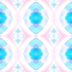 Hand painted watercolor seamless pattern
