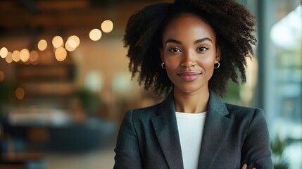 Confident team leader giving instructions remotely