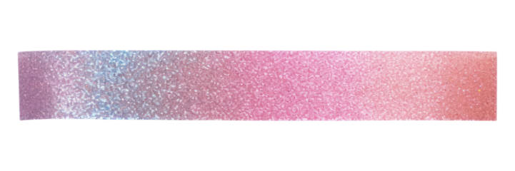 PNG Glitter pastel adhesive strip white background rectangle magenta.