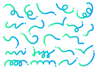 色々な線のバリエーション