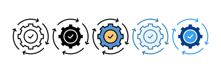 Consistent Quality  Icon Set Multiple Style Collection © Trend Icons
