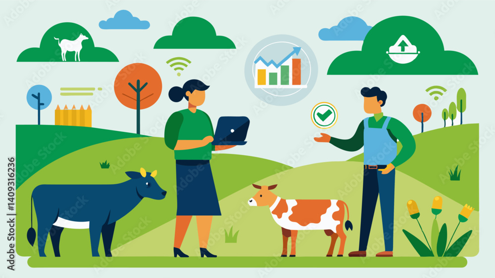 Poster farmers are able to make datadriven decisions about herd movement and rotation leading to improved g