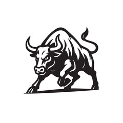 bull vector illustration