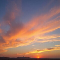 Fototapeta premium sunset over the sea