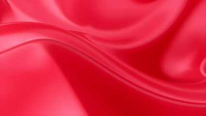 Obraz premium 3D render wallpaper background glossy plastic texture Mauve Red