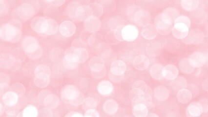 Romantic Pink Blurred Lights Background