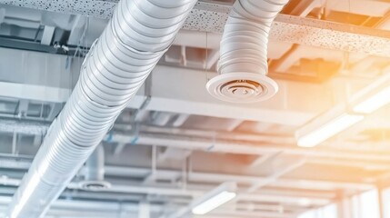 Integrating mep systems closeup of pipes in industrial environment for high fidelity analysis