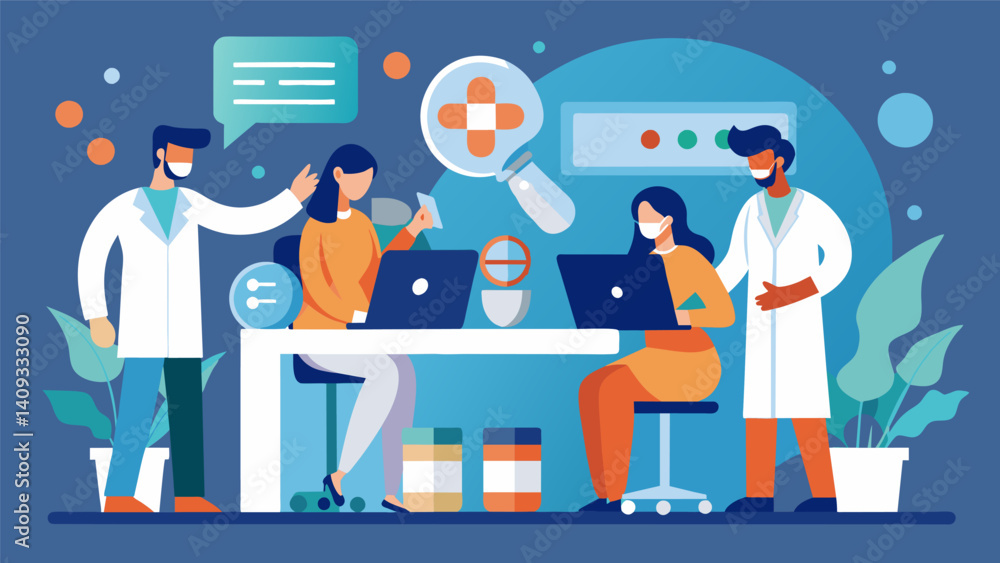 Poster a team of pharmacologists utilizing big data analytics to assess the safety and effectiveness of a n