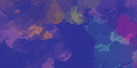 blue and green abstract fractal background 3d rendering illustration. Art wallpaper. Digital canvas. Painted texture. Multicolor brush strokes. marbled grunge and gradient blue green colors .