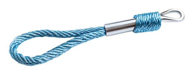 Fishing Line Knot Tying Tool for Secure Knots - Isolated on White Background