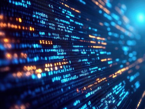 Computer Code Programming Software Development Digital Art Cyberpunk Ambiance Coding Visualization
