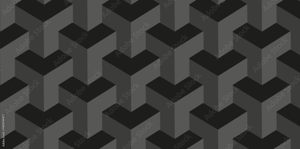 Poster abstract seamless pattern vector illustration. metal grid background and mesh texture. seamless geom