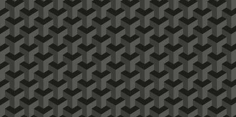 Abstract seamless pattern vector illustration. Metal grid background and mesh texture. Seamless geometric pattern with triangles. color art style geometric wallpaper .	