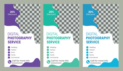  Photography services Facebook  Instagram story design