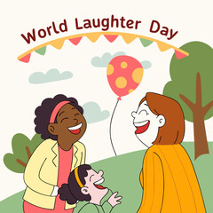 World Laughter Day was established in 1998 and the first celebration was on 10 May 1998, in Mumbai, India, arranged by Dr. Madan Kataria, founder of the worldwide Laughter Yoga movement. The day is no