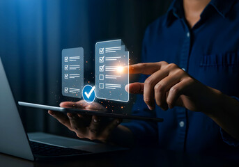Cybersecurity and privacy concepts to protect data image photo 
