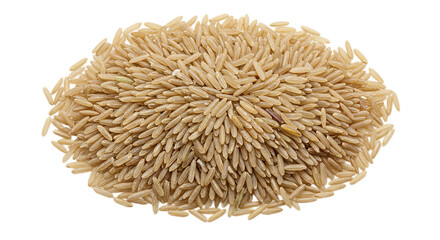 pile of rice isolated on white transparent background PNG