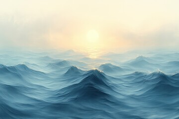 Gentle Water Surface Texture with Calm Waves and Soothing Patterns for a Refreshing Lifestyle