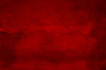 Abstract red watercolor background texture