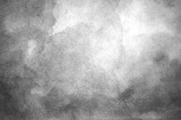 Abstract grey watercolor background texture