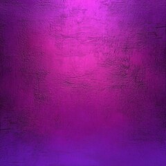 Obraz premium Vibrant Purple Metallic Foil Background with Glossy Wrinkled Texture and Crumpled Surface Pattern