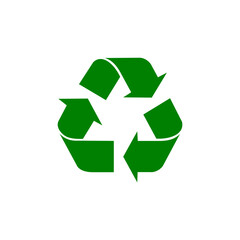 green recycle symbol