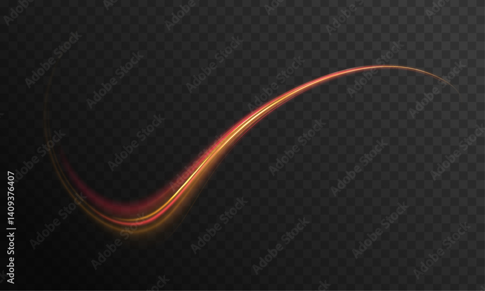 Poster speed connection vector background. vector swirl trail effect. abstract vector fire circles, sparkli