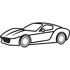 Fototapeta premium Furrari Vector Art – High-Quality Digital Illustration for Designers & Creators