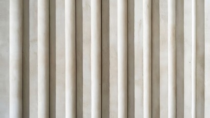 Obraz premium Concrete Columns Texture Close-up with Parallel Vertical Lines