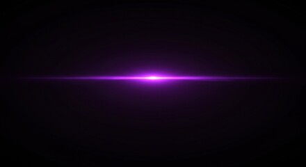 Obraz premium Abstract Purple Lens Flare