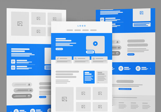Landing Page Wireframe